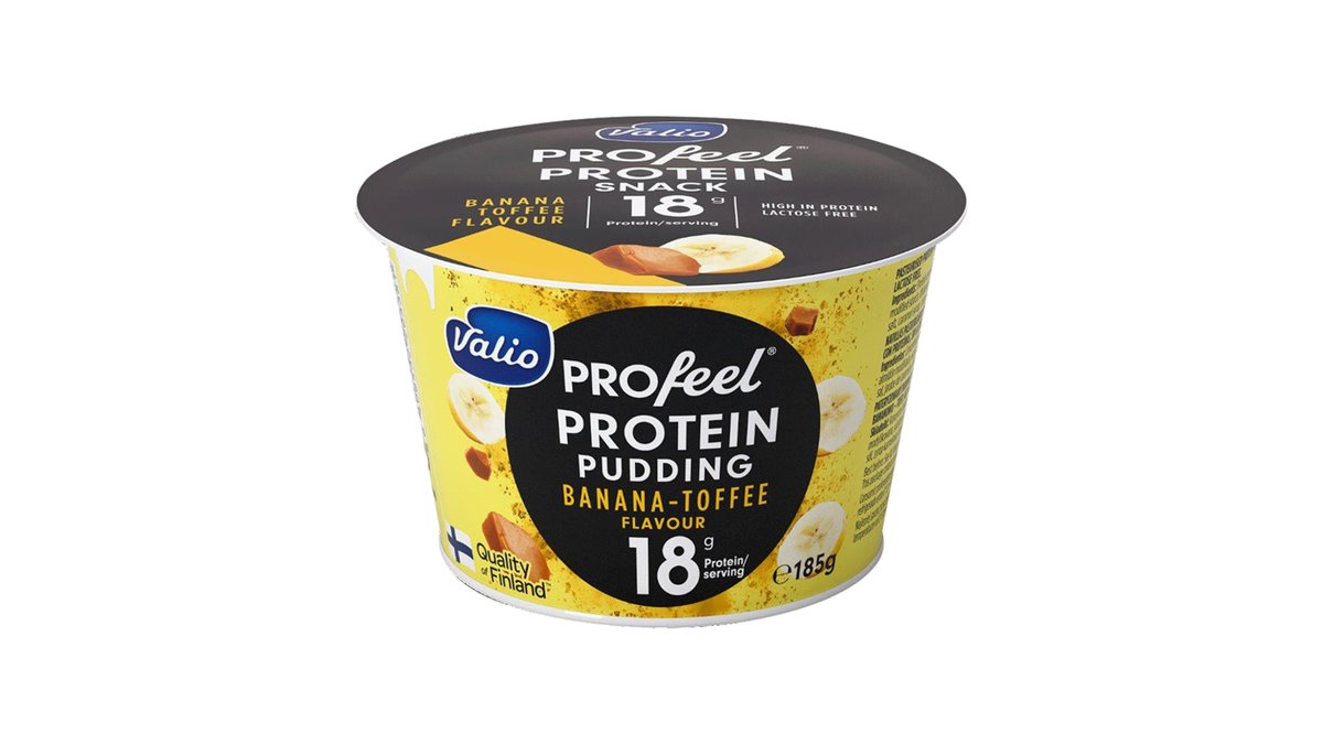 Valio Yogurt banana and caramel lactose-free (180 g)