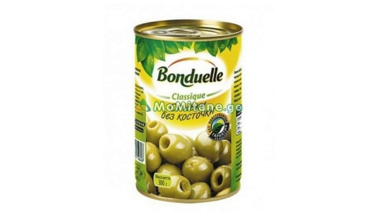Bonduel Organic Olives green uncured (314 ml)