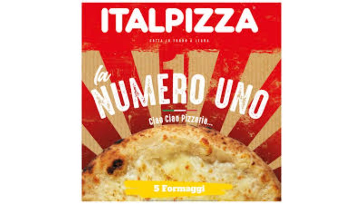 Italpizza Pizza Slices four cheeses (410 g)