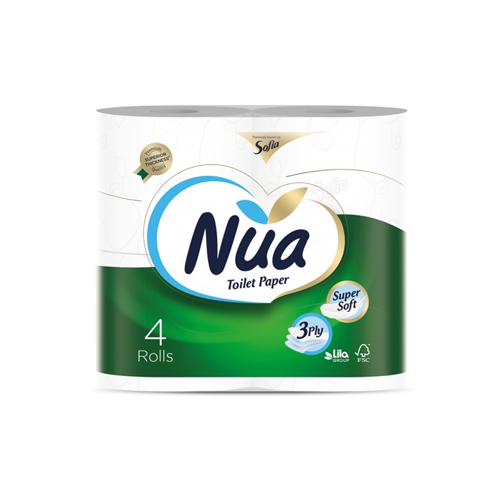 ნუა Туалетная бумага (4 pcs)