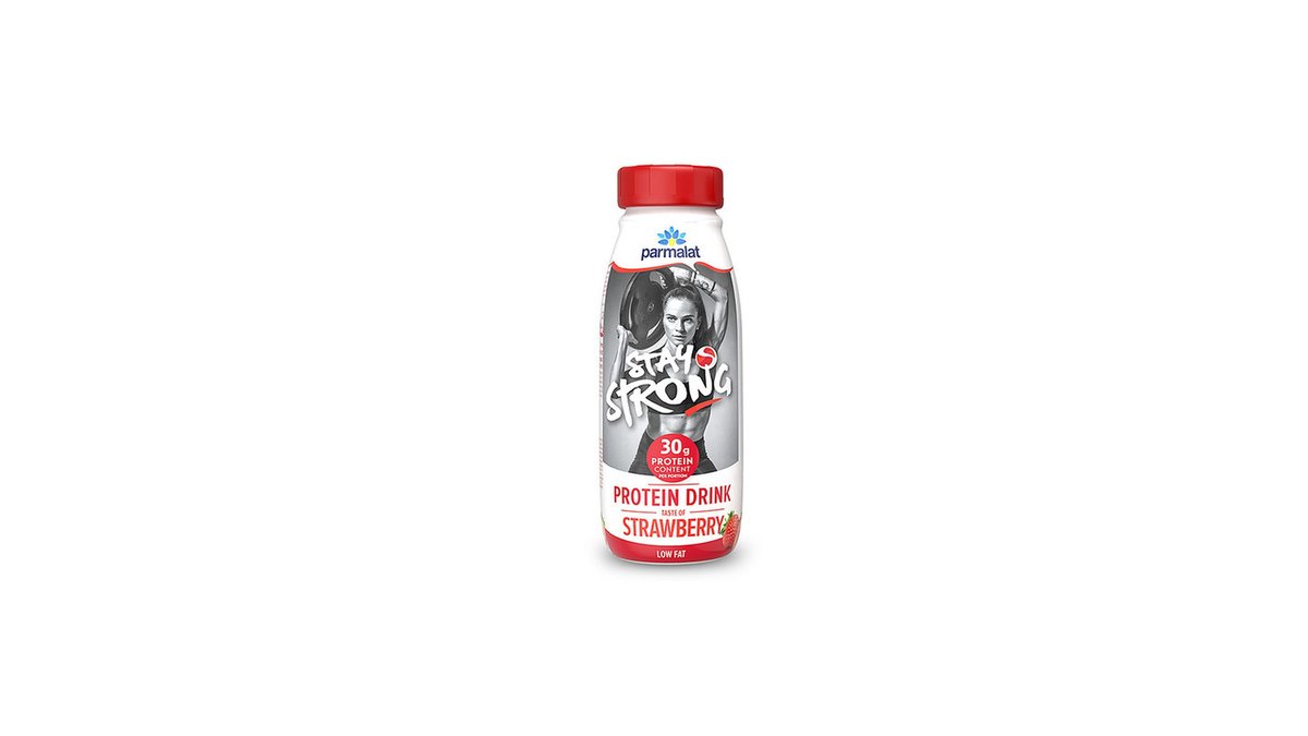 სთეი სთრონგი Протеиновый коктейль Strawberry (500 g)