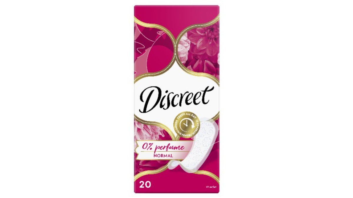 Discreet Sanitary Napkin Normal Plus (20 pcs)