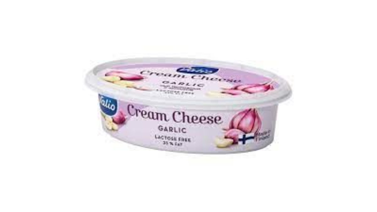 Valio Cheese with garlic lactose-free (180 gr)