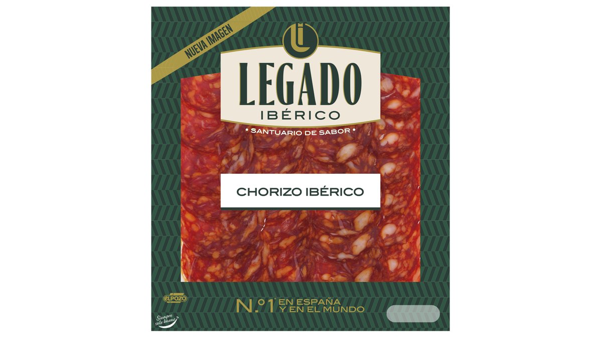 Elpozo Cured Meat Iberico Chorizo sliced (75 g)