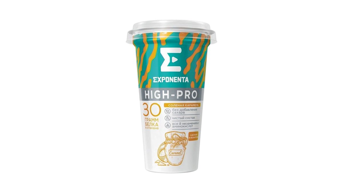 EXPONENTA Энергетический Напиток Salted Caramel (250 g)