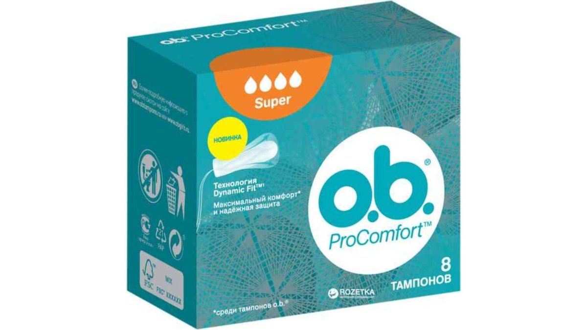 Obi Tampons Super (4 pcs)