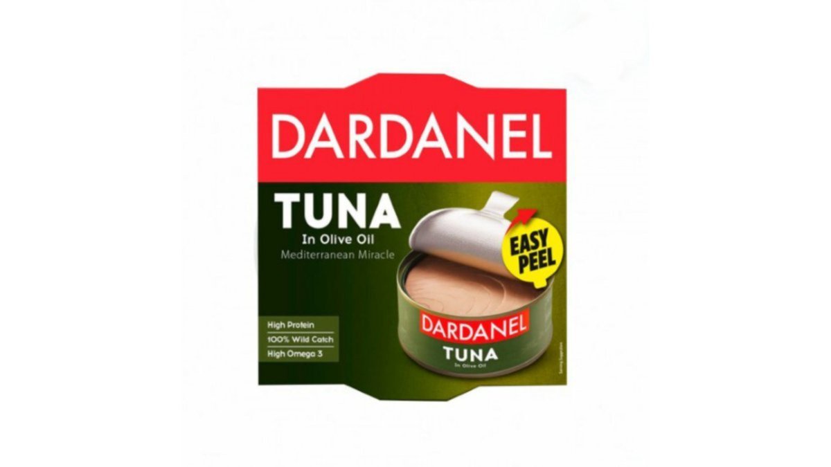 DARDANEL Canned Fish tuna in olive oil (140 g)