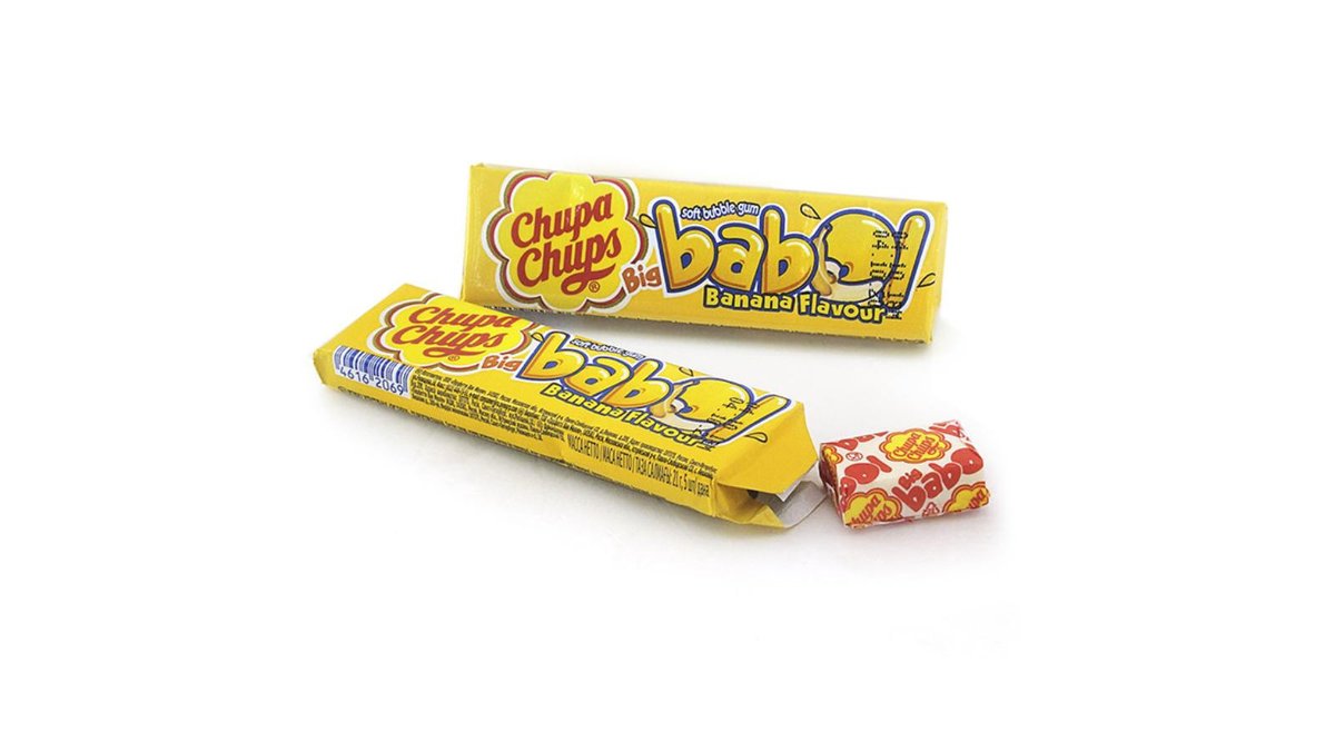 BigBabol Chewing Gum banana flavor (22 g)