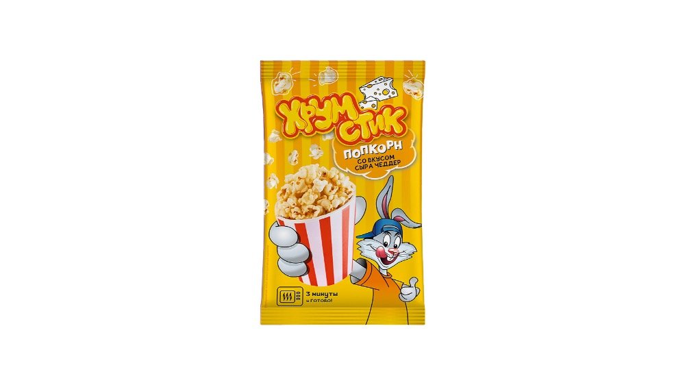 ხრუმსტიკ Попкорн Сыр with cheese (80 გ)