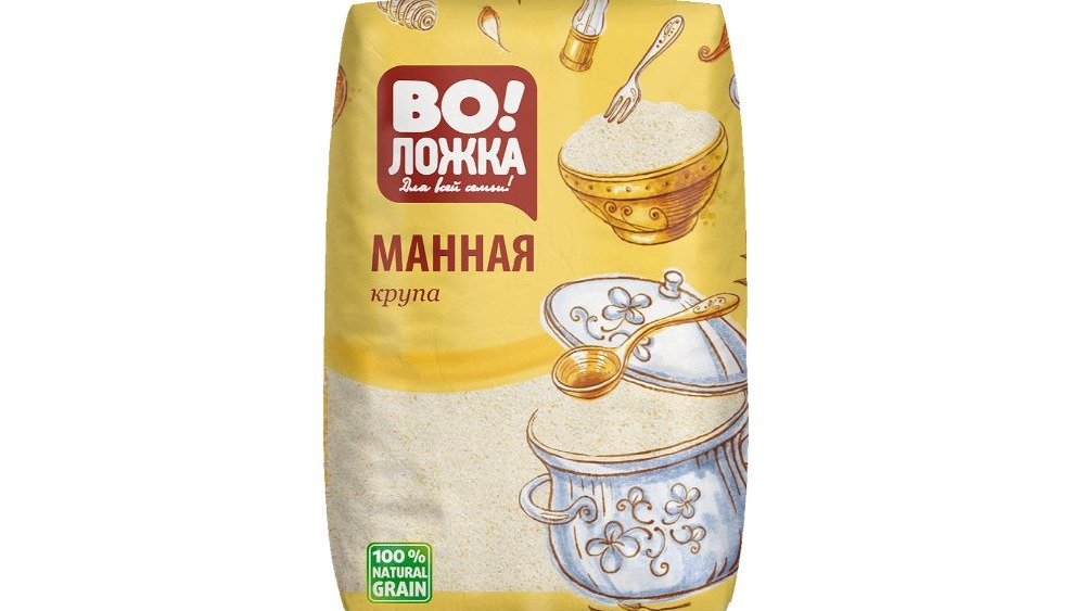 Volozhka Volozhka Semolina Volozhka 700g (700 g) (700 g)