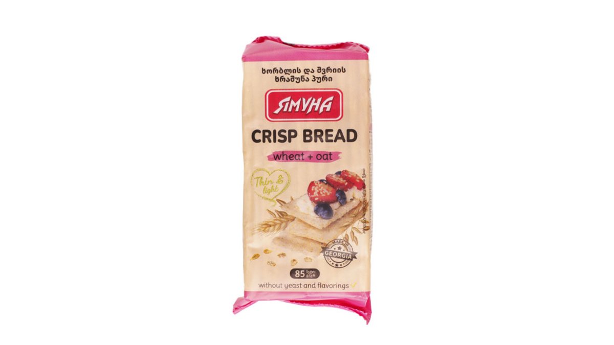 Yamuna Wheat Crispbread Wheat and Oats (75 g)