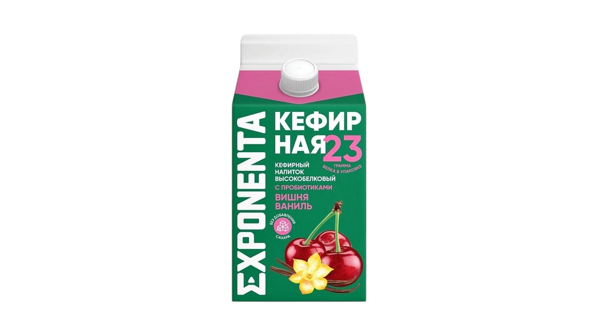 EXPONENTA Kefir cherry-vanilla (450 გ)