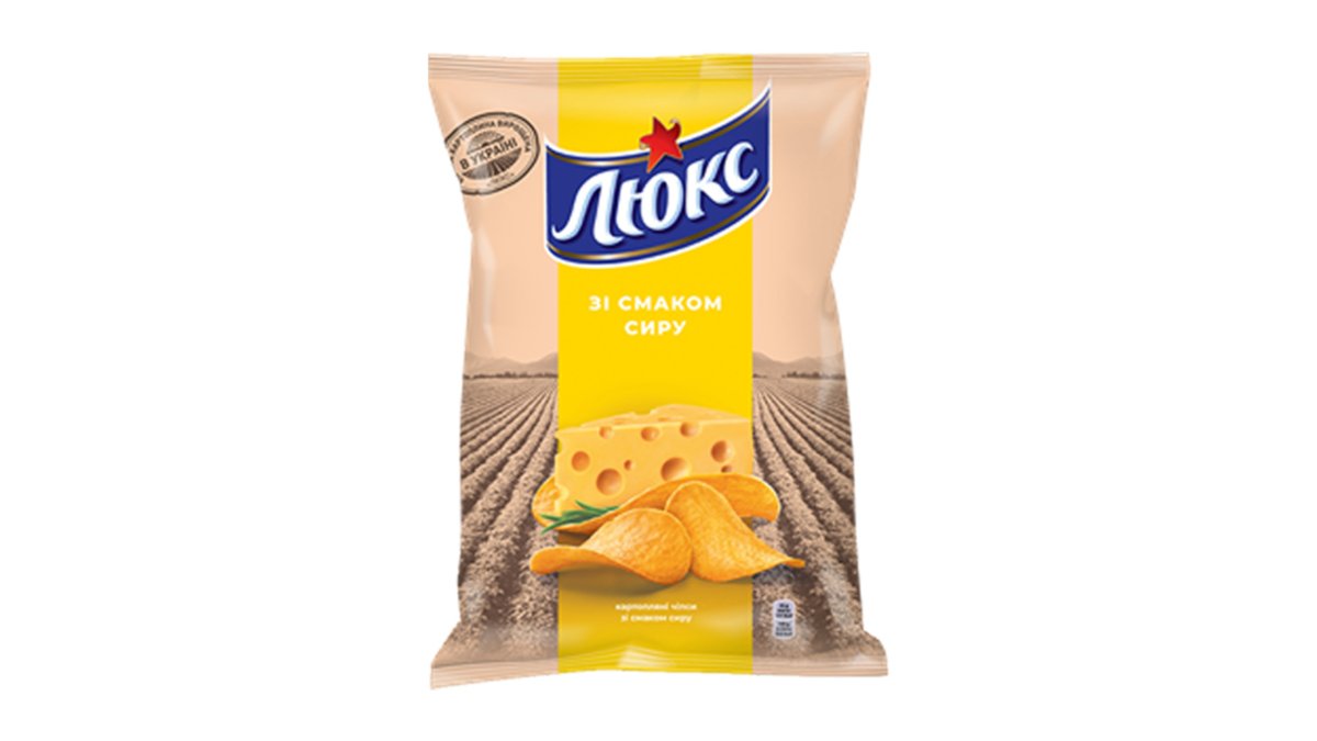 ლუქსი Chips ყველის (125 გრ)