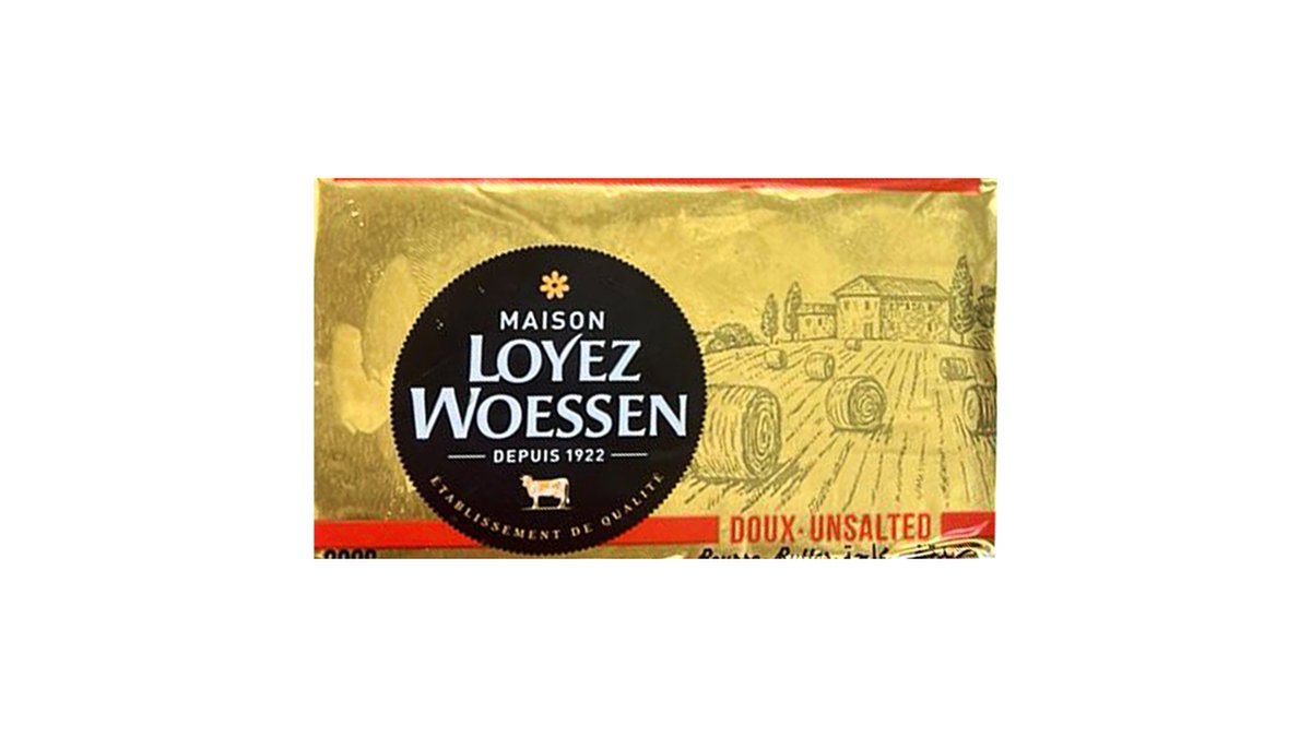 Loyez Vossen butter 82% cream (200 g)