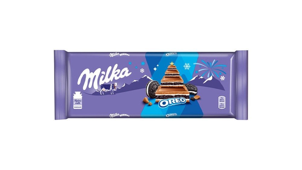 Milka Chocolate vanilla and Oreo (300 g)