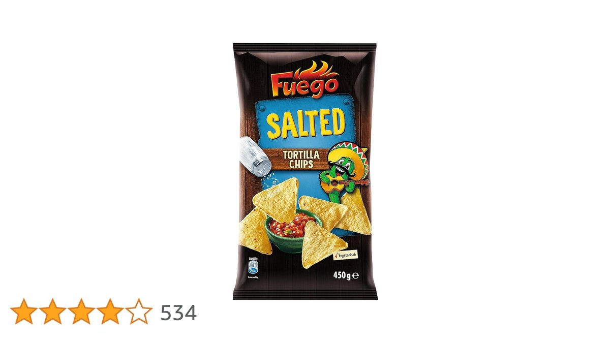 FUEGO chips salty (450 გრ)
