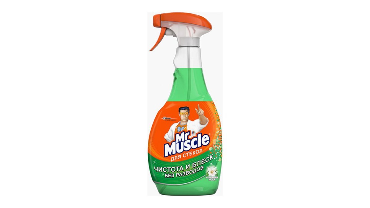 Mr. Muscle Glass Cleaner with alcohol (500 ml)