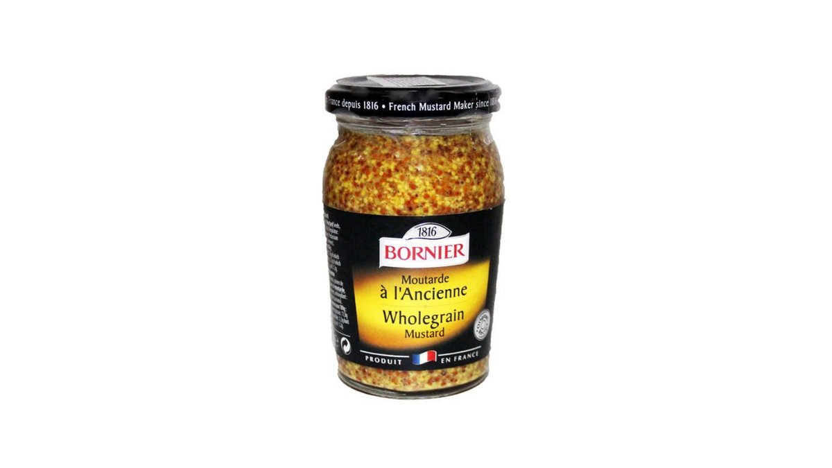 BORNIER Mustard მთლიანი მარცვლების