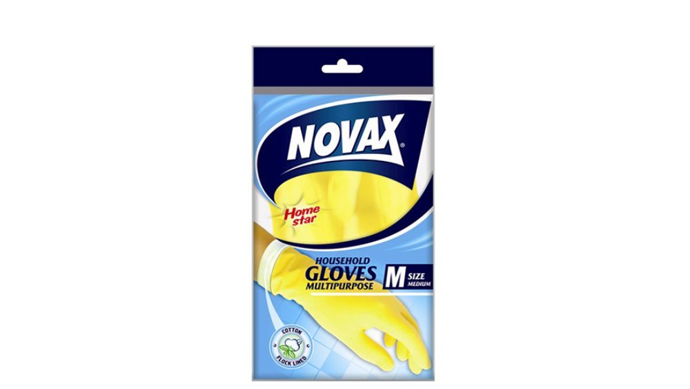 NOVAX Латексная перчатка rubber glove
