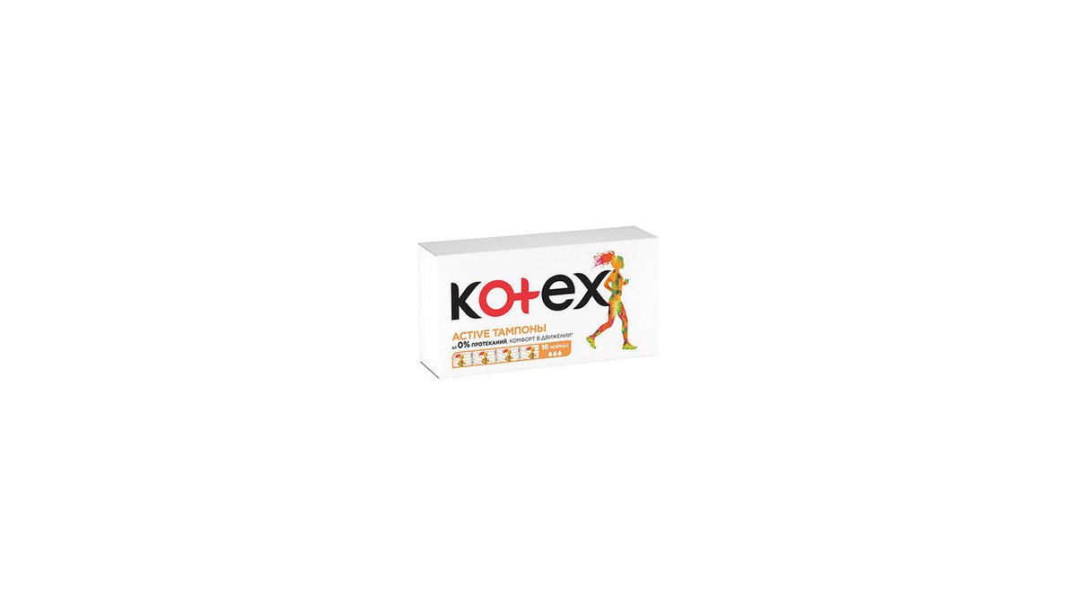 Kotex Tampons Active Normal (16 pcs)