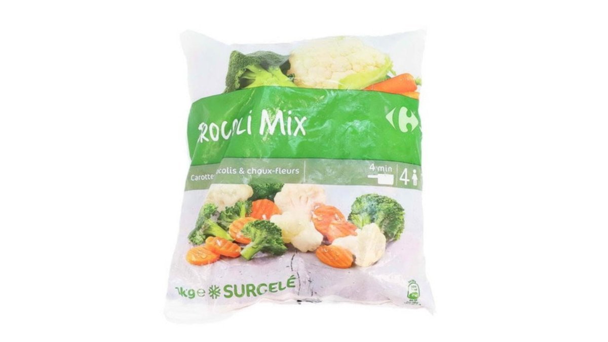 CRF Frozen Vegetable Dish სამი ბოსტნეულის ნაზავი (1 კგ)