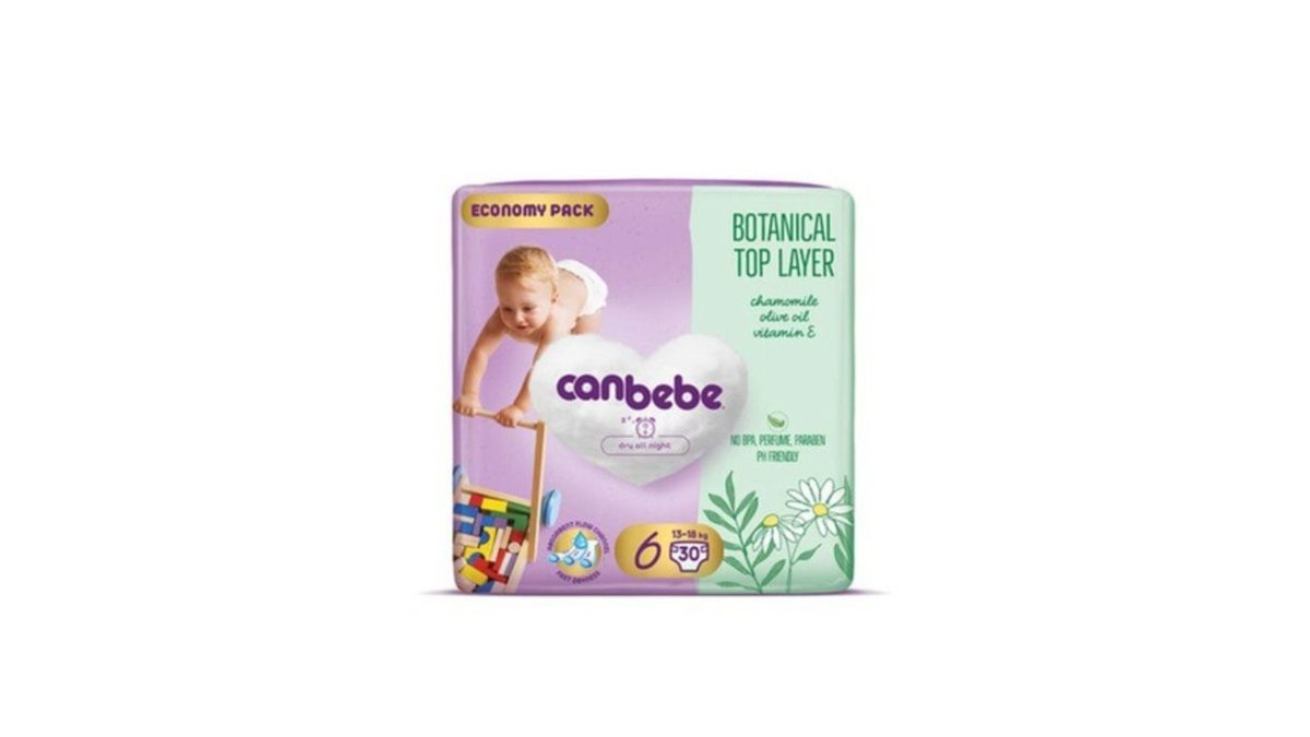Kanbebe Diapers Botani TOP (30 pcs)
