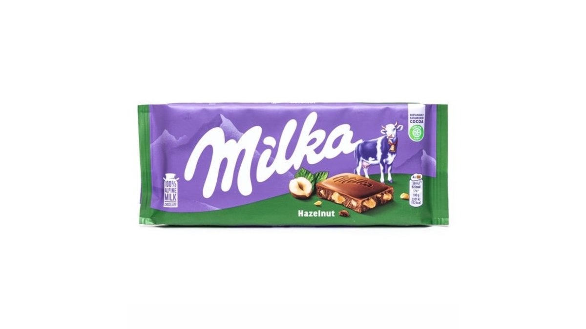 Milka შოკოლადი with nuts (80 g)