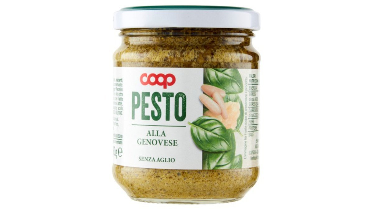 COOP Basil Pesto without Garlic (190 g)