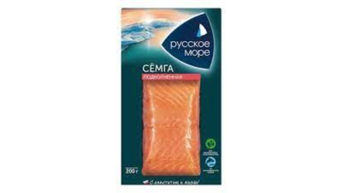 Русское Море Cold Smoked Salmon вакуумная упаковка (200 g)