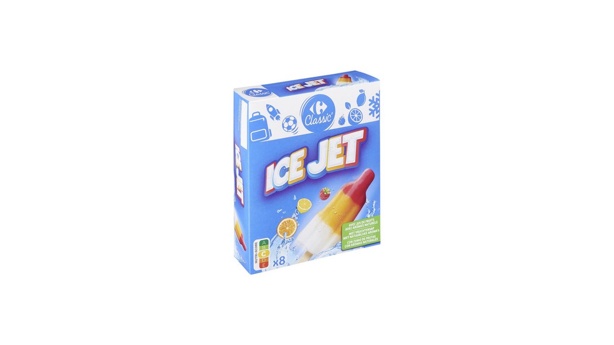 CRF Ice Cream ყინული ხილის არომატით (480 გრ)