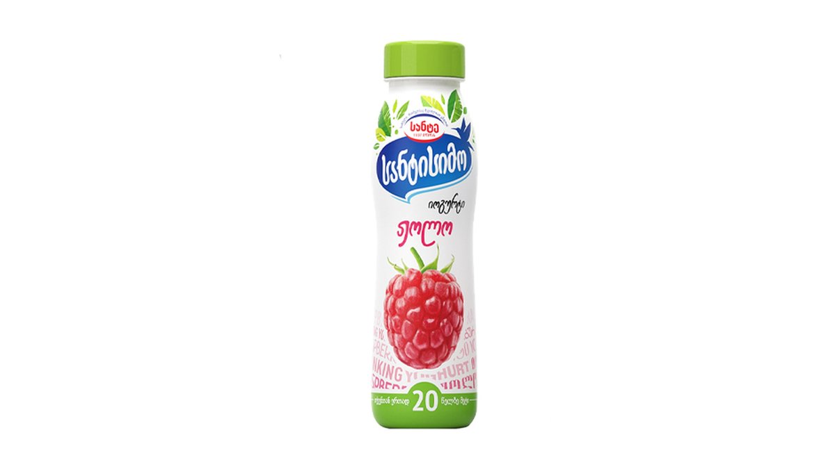 Santisimo yogurt Raspberry with Cream (290 g)