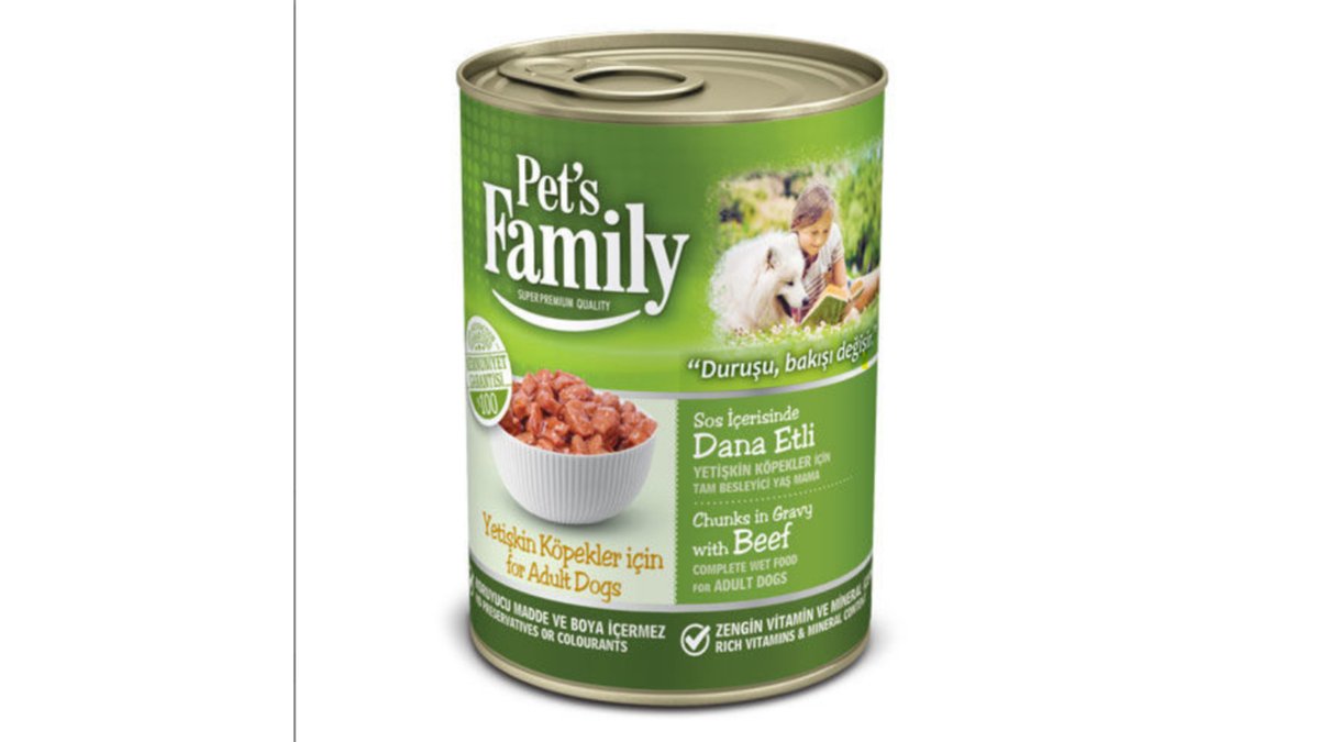PetsFamily Корм для животных beef (400 g)