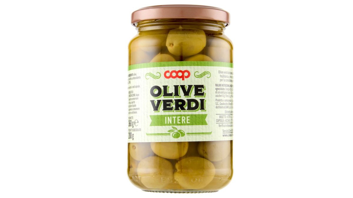 COOP Green Olives (360 g)