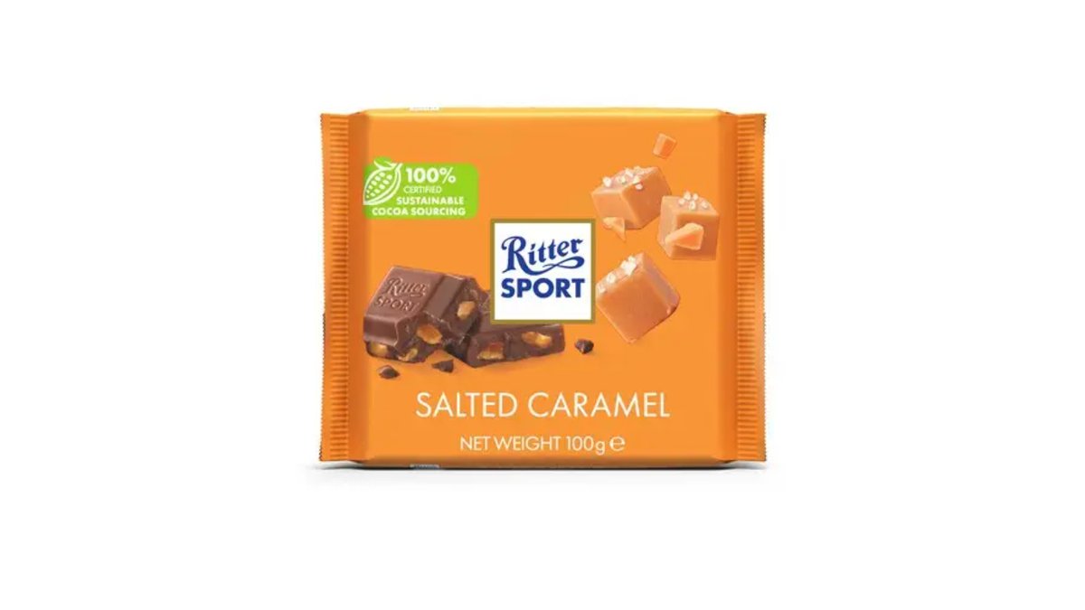 RITTER SPORT Chocolate Salted Caramel (100 g)