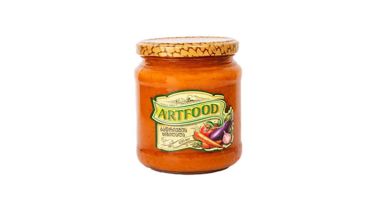 არტ ფუდი ბადრიჯანი ბოსტნეულით Eggplant Caviar (0.52 g)