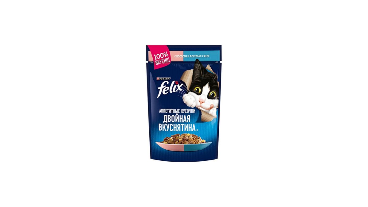 FELIX Pet Food Salmon & Trout (75 g)