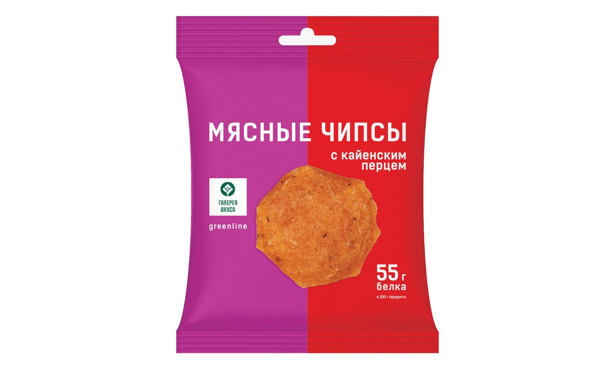 Salami Chips Мясные закуски Classic კაიენური წიწაკით (30 გ)