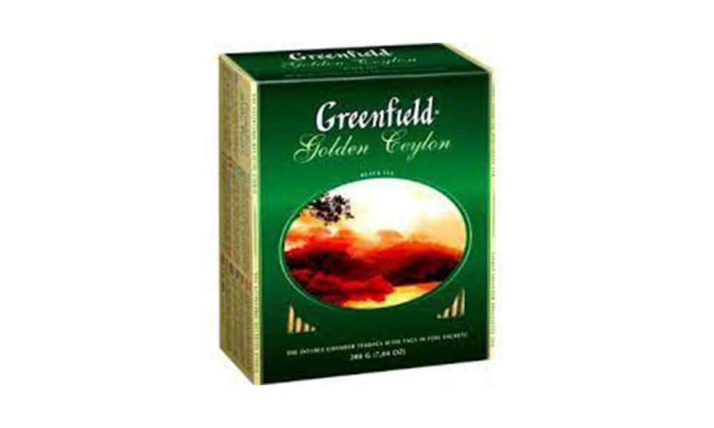 გრინფილდი Tea შავი გოლდენ ცეილონ (2 გრ)