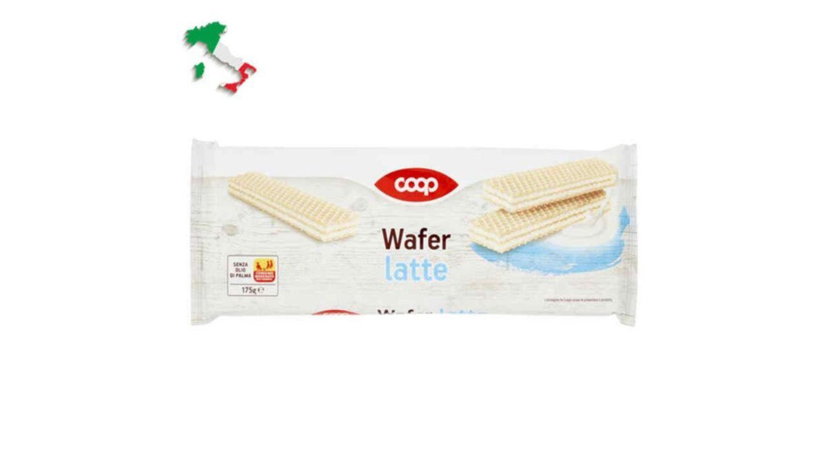 COOP Waffle milk cream (175 g)