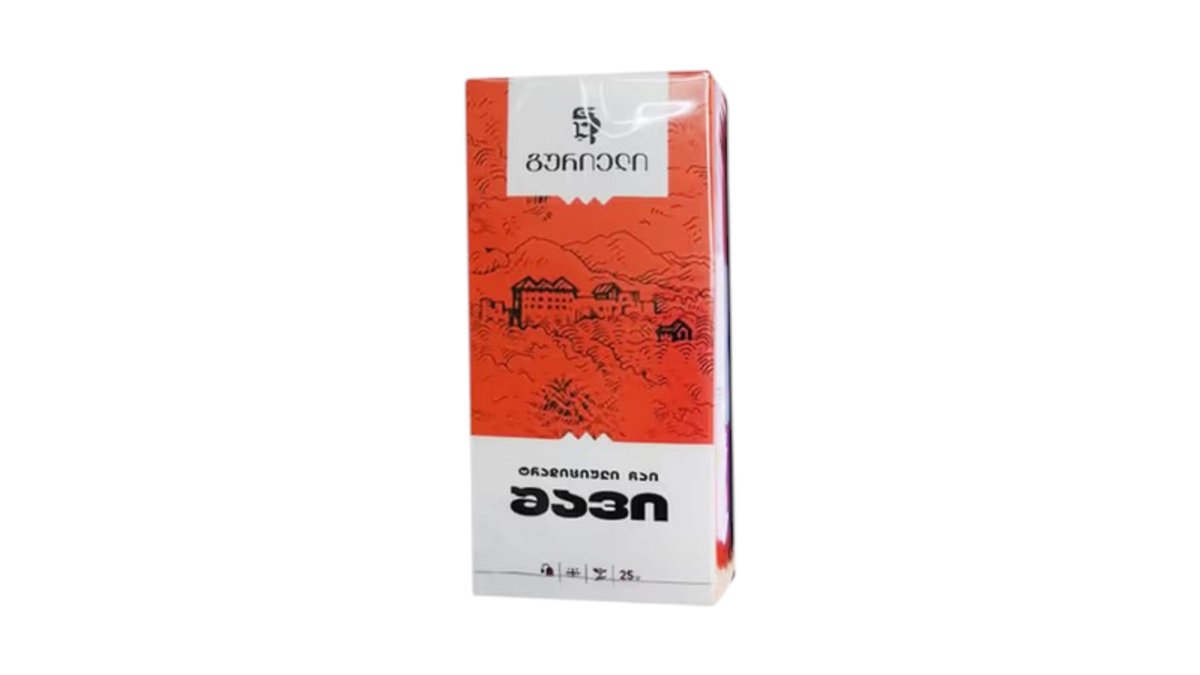 Gurieli ჩაი black tea without envelope (25 pcs)