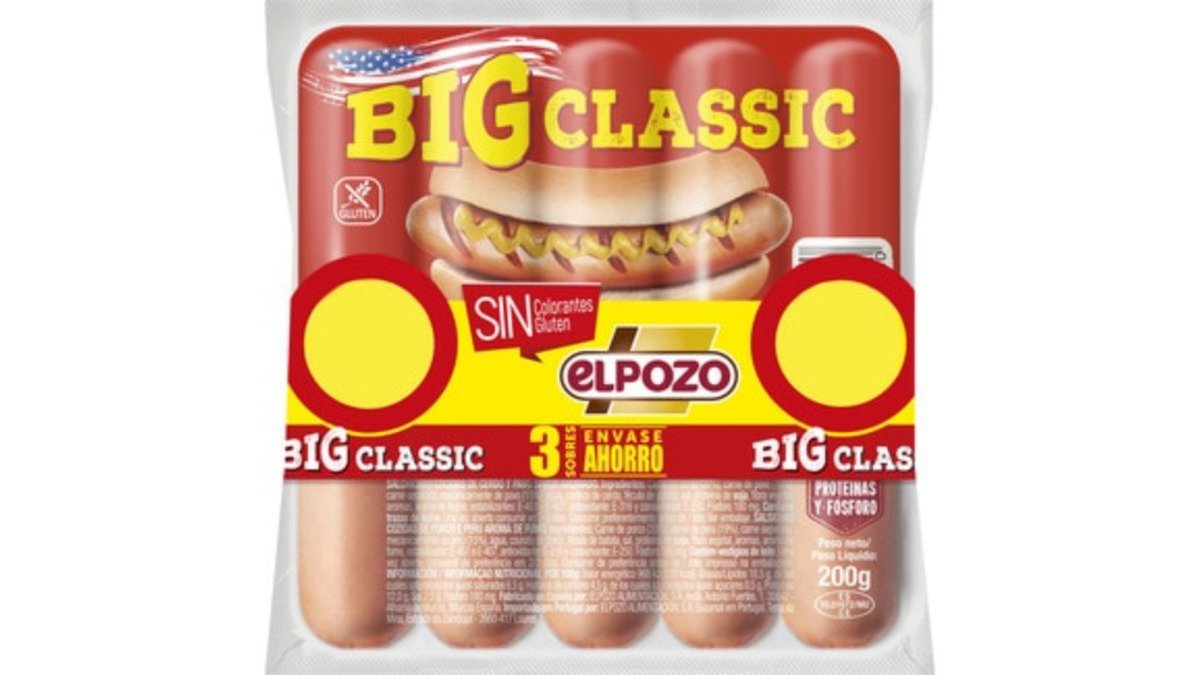 Elpozo Sausage Classic Gluten-free