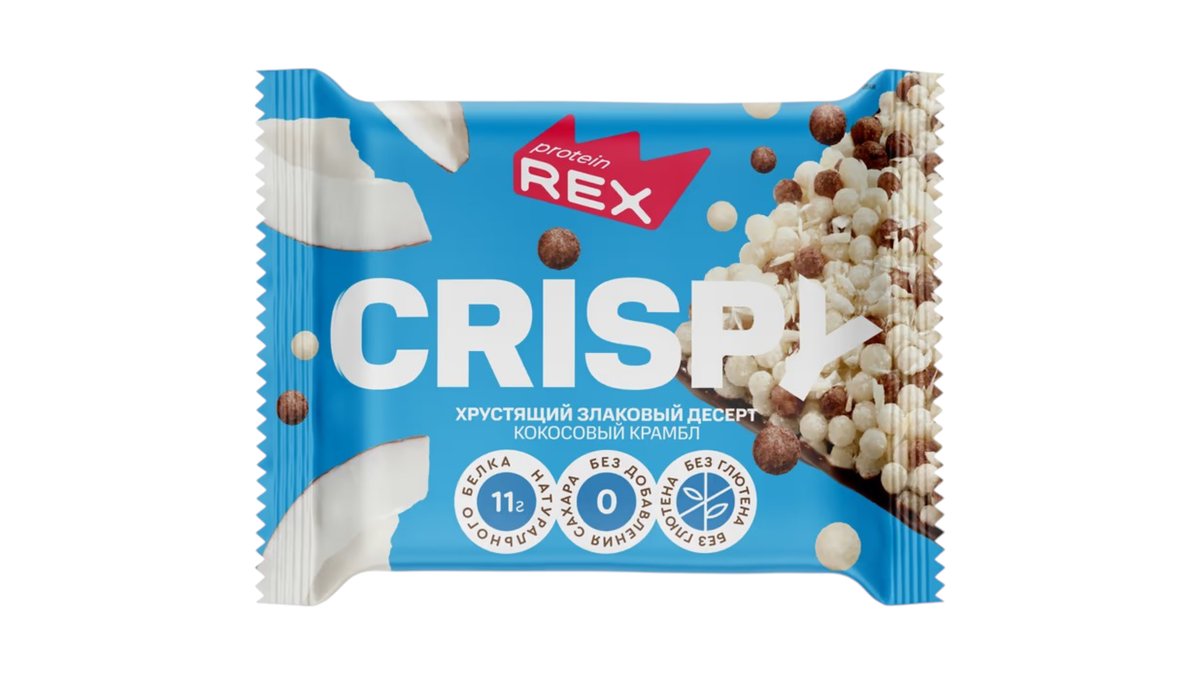 REX corn crispbread Coconut Crumble (55 g)