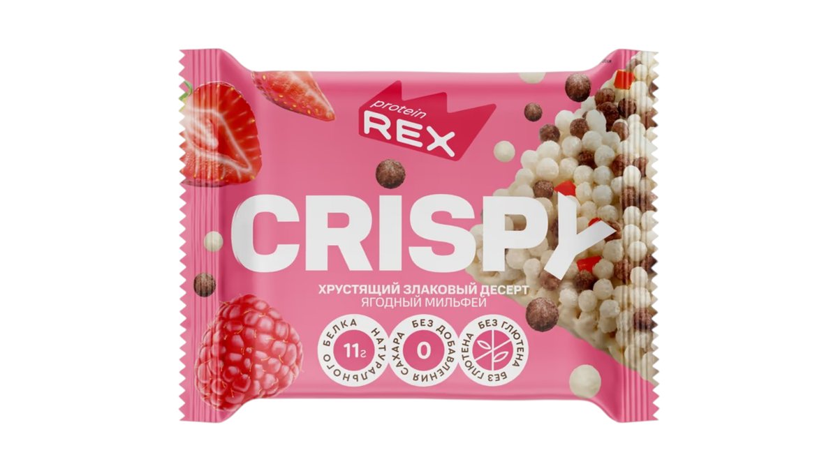 REX Wheat Crispbread berry mille-feuille (55 g)