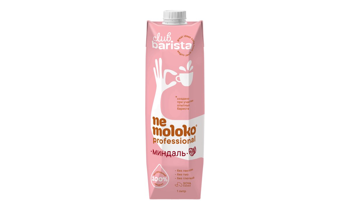 Nemoloko მინდვრის რძე Barista Professional Almond (1 l)
