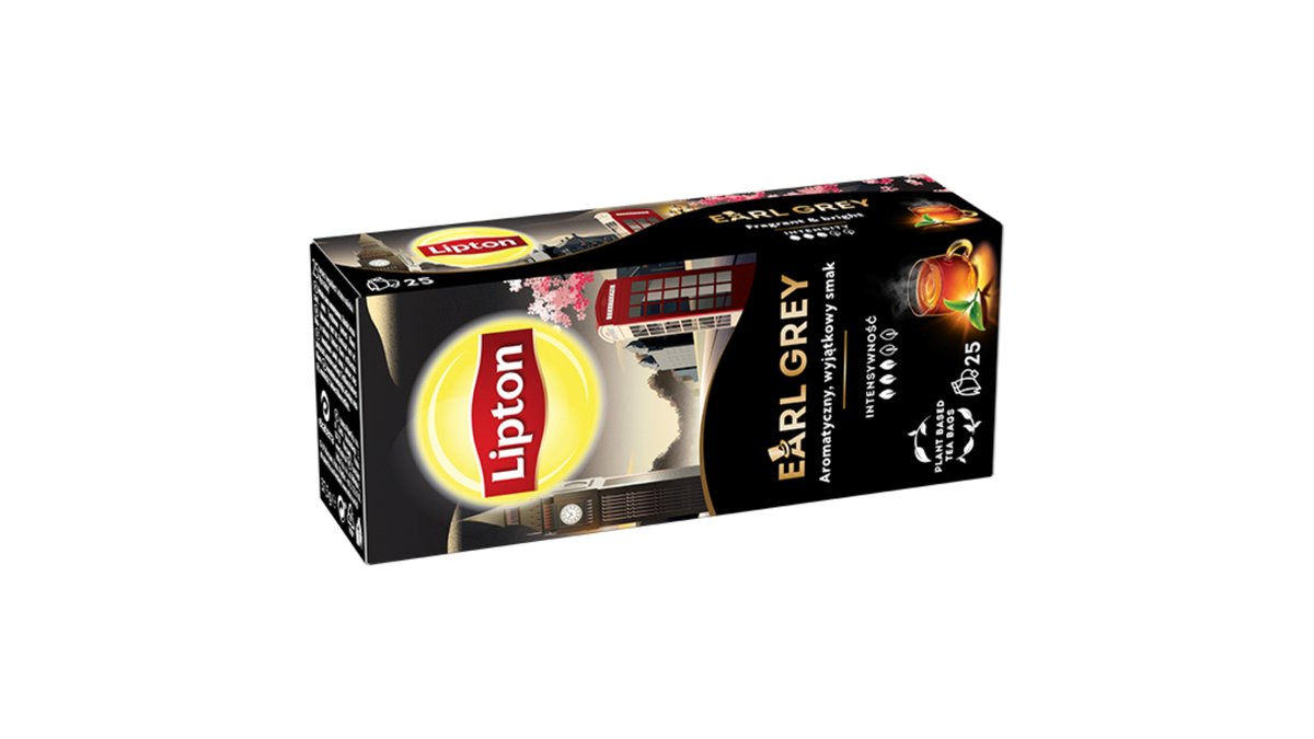 Lipton Tea black Earl Grey (25 pcs)