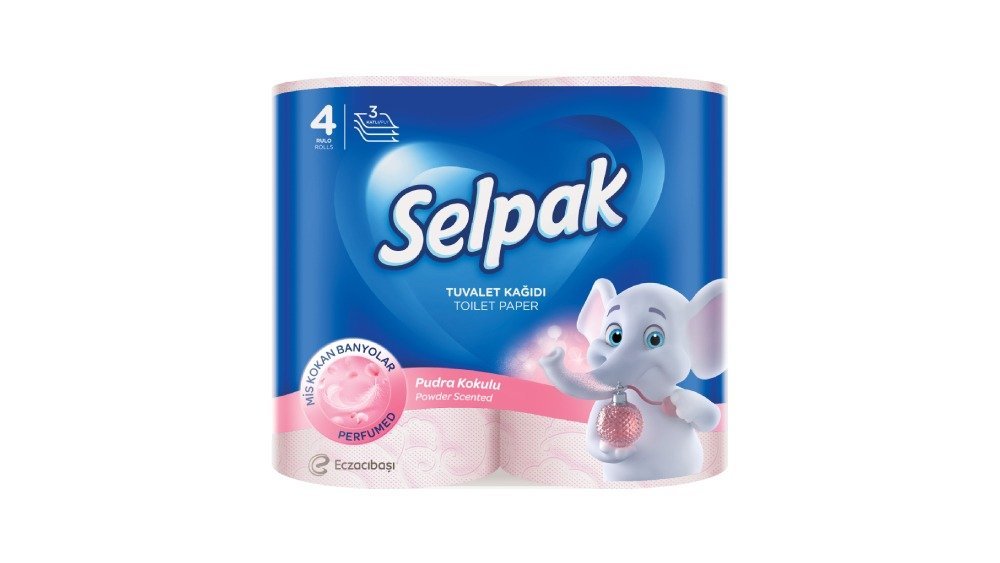 Selpak Toilet Paper scented (4 pcs)