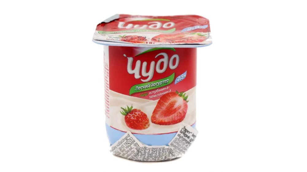 Chudo Milk Dessert strawberry-wild strawberry (115 g)