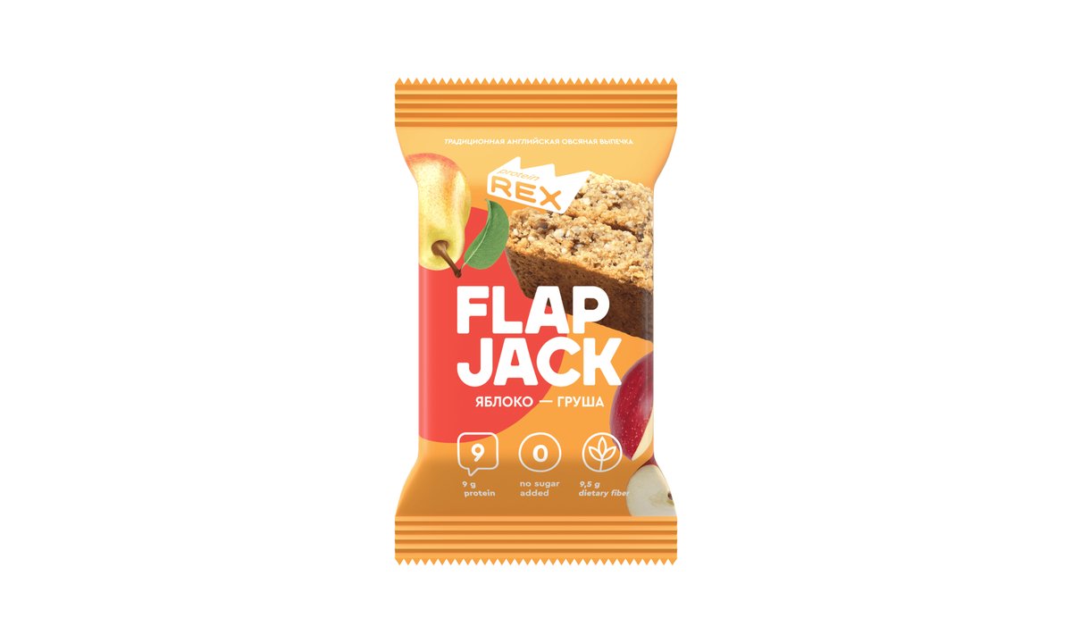 FlapJack Oatmeal Biscuits apple and pear (60 g)