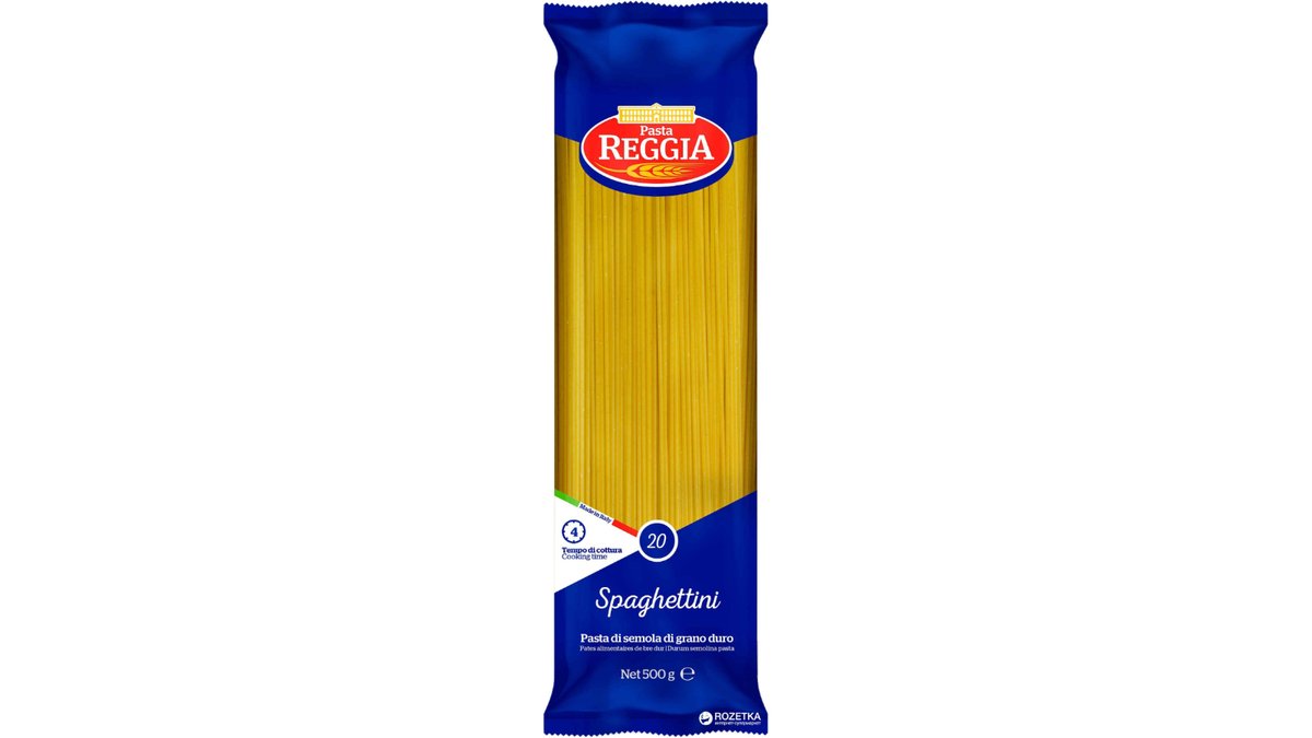 REGGIA პასტა spaghetti (500 g)
