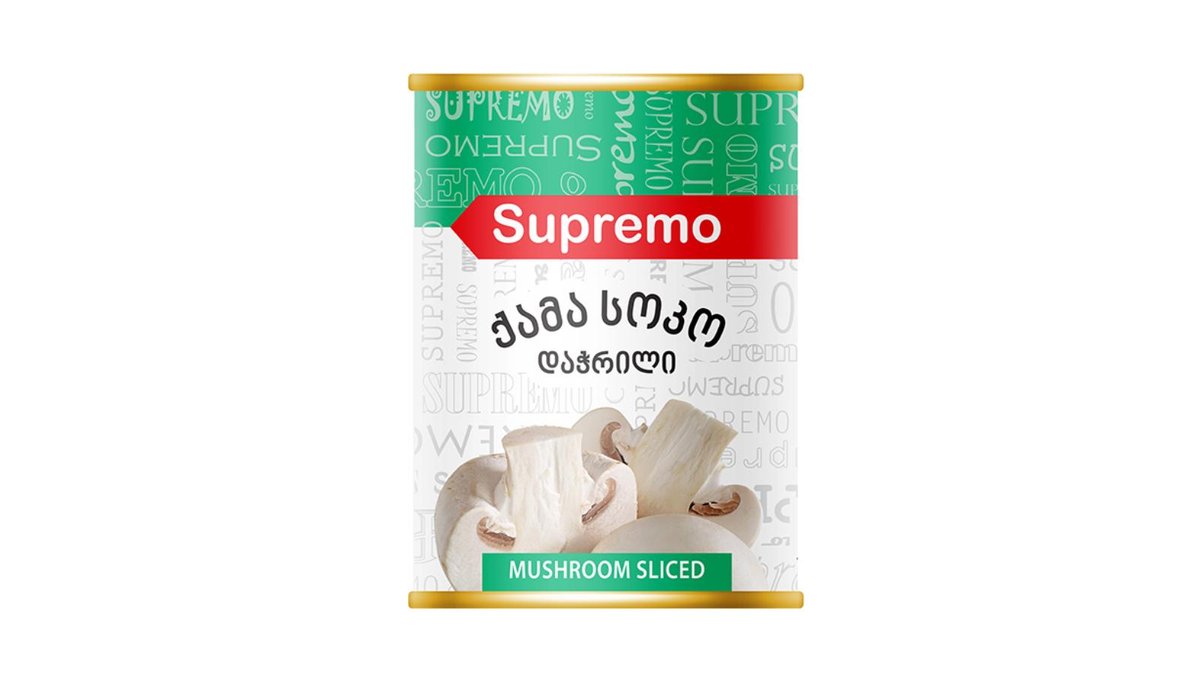 Supremo Mushroom chopped (400 ml)